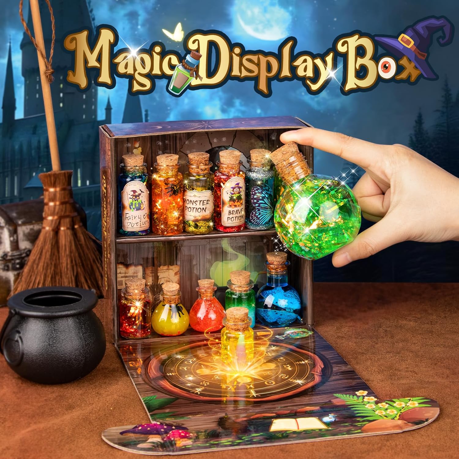 Thumbnail 6 de Mostof Zaubertränke-Sets für Kinder (Mix 20+ Fee Magische Experimente) für Mädchen & Jungen ab 8–12 Jahren