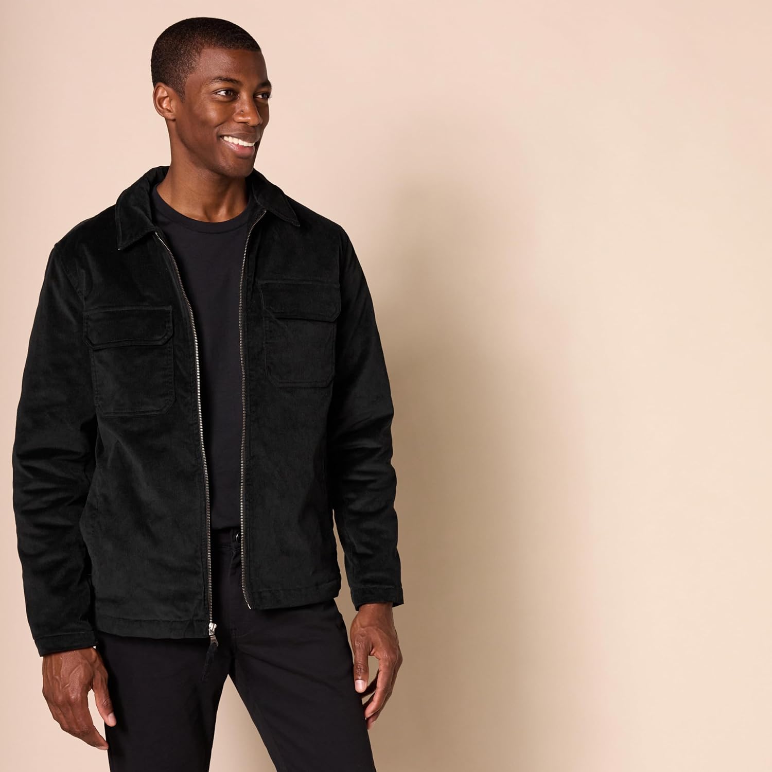 Thumbnail 1 de Amazon Essentials Herren Arbeitsjacke aus Cordstoff (Regular Fit, Big & Tall)
