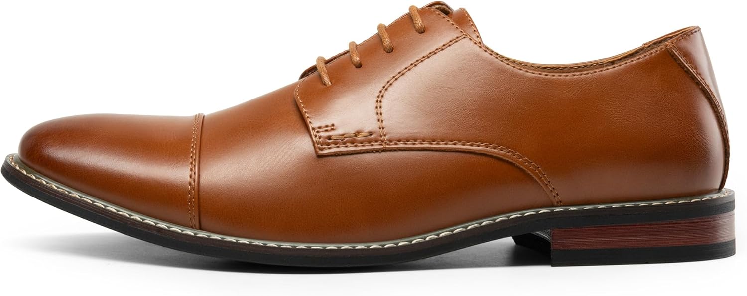 Detalle de Bruno Marc Scarpe Eleganti Derby da Uomo con Lacci – stile e comfort per ufficio e occasioni formali