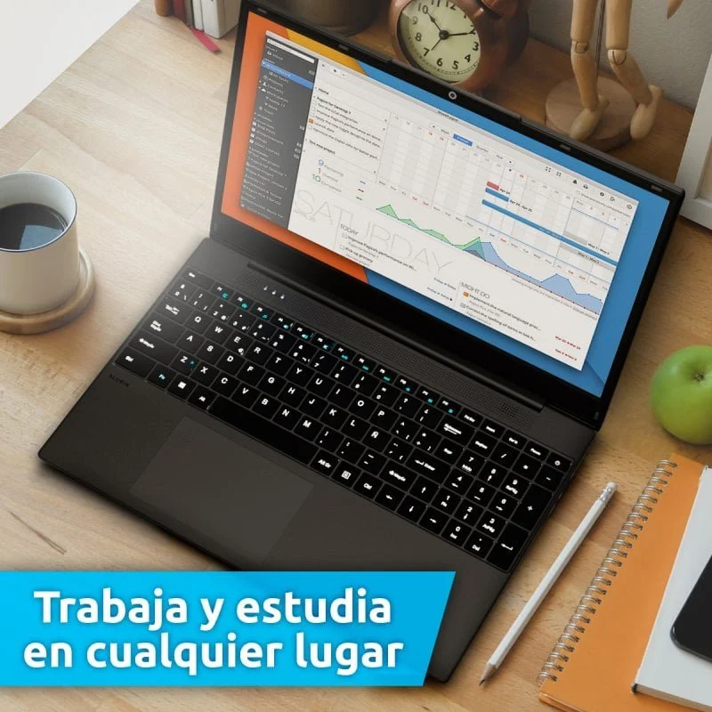 Detalle de Alurin Flex Advance: portátil 15,6" con Core i5-1235U, 16 GB RAM y 500 GB SSD