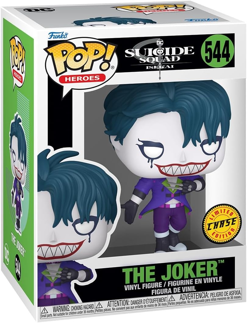 Detalle de Funko Pop Animation: DC Suicide Squad Isakai The Joker – 1/6 Chase Variant