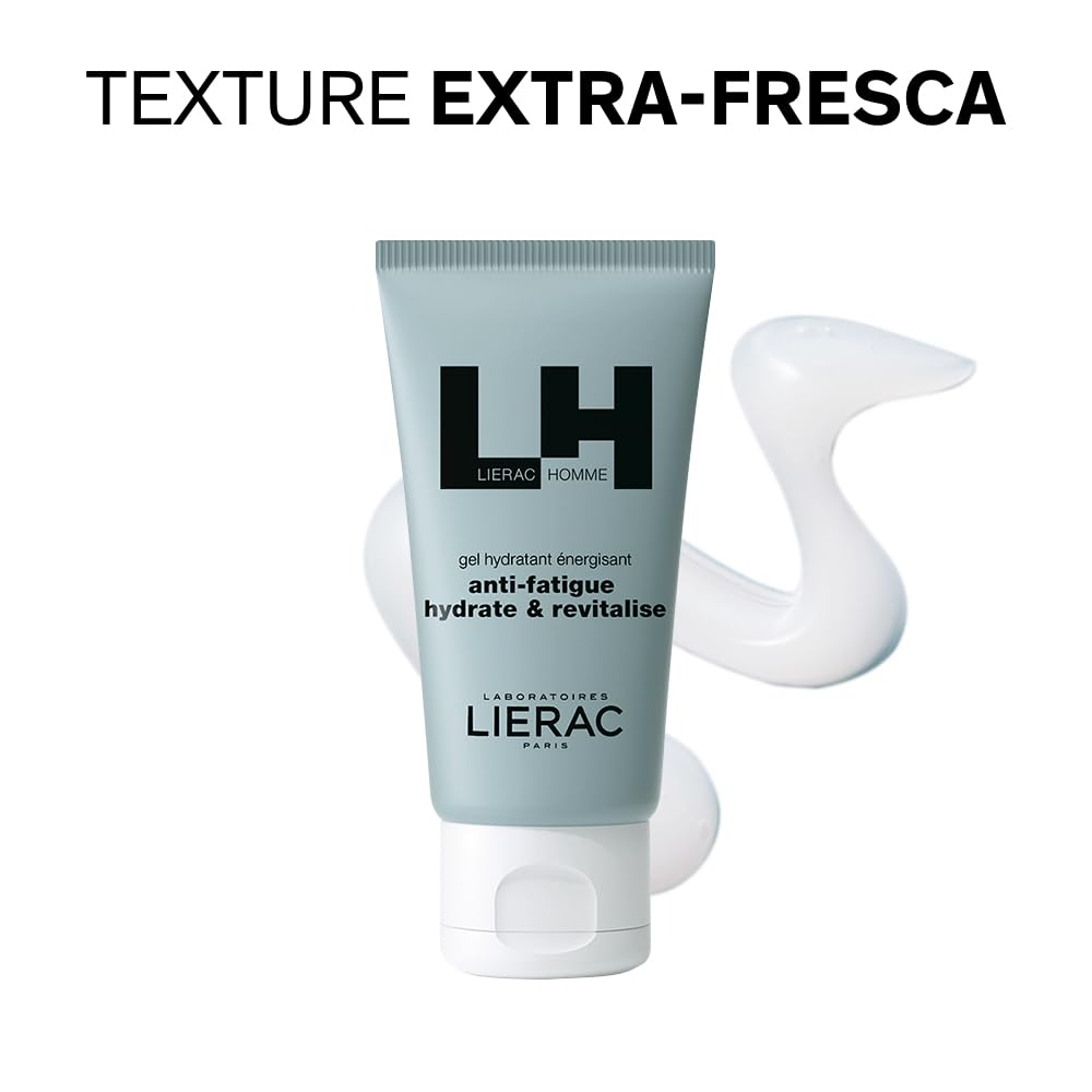 Thumbnail 1 de Lierac Homme Energiespendendes Feuchtigkeitsgel (50 ml) – revitalisierendes 3‑in‑1-Gel gegen Zeichen von Müdigkeit