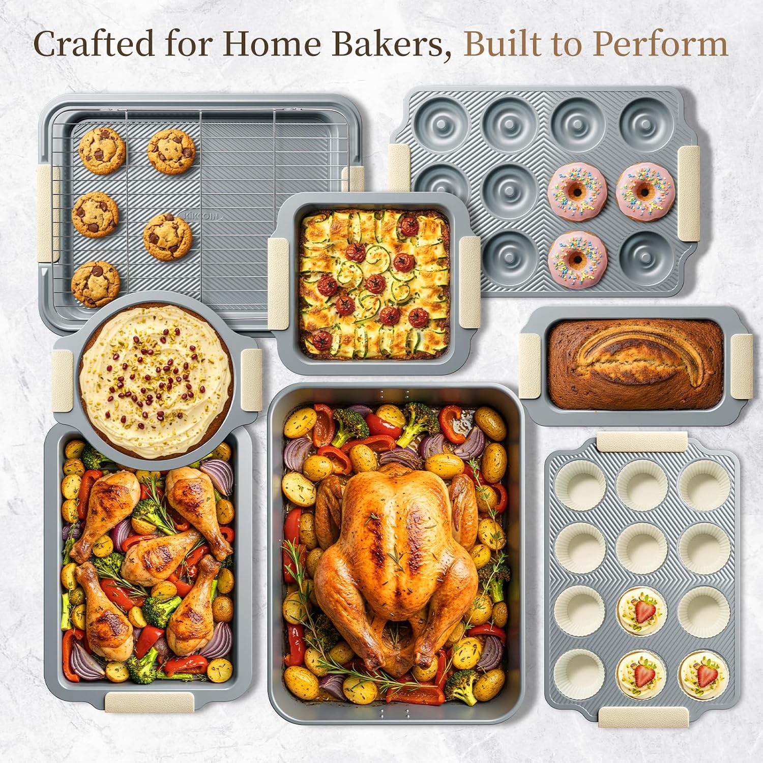 Thumbnail 6 de Kikcoin 25-Pan Stackable Bakeware Set