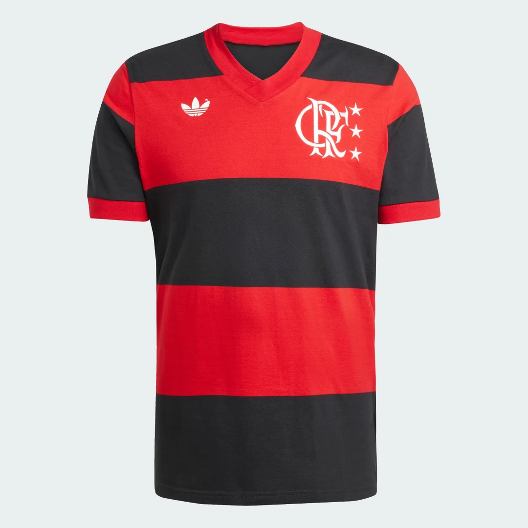 Thumbnail 3 de Camiseta primera equipación CR Flamengo '81 Adidas en rojo