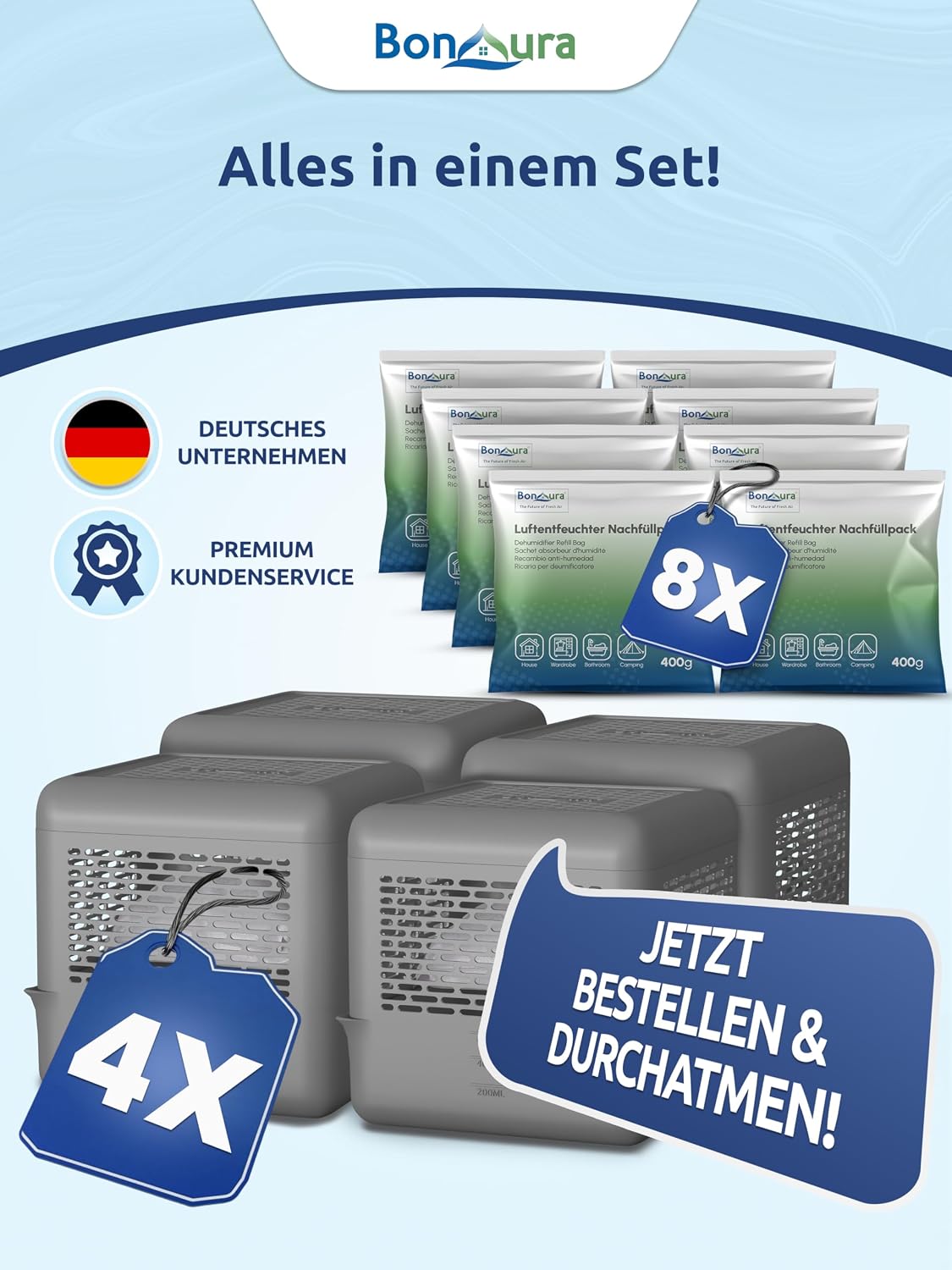 Thumbnail 6 de Luftentfeuchter BonAura Set für 40 m²