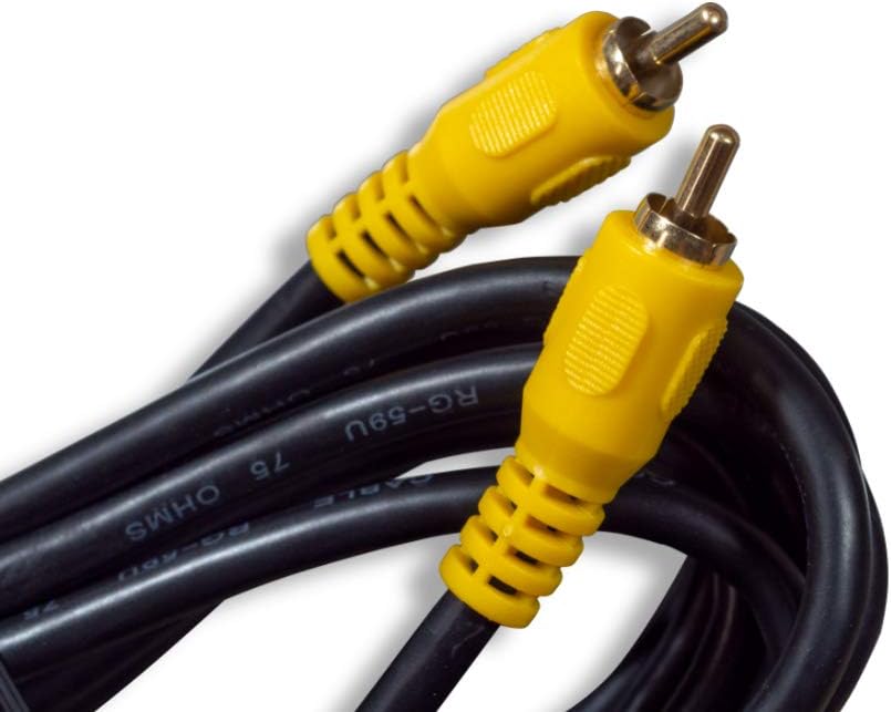 Detalle de Cablelera ZCAAF7MM-12 Premium RCA Composite Video Cable