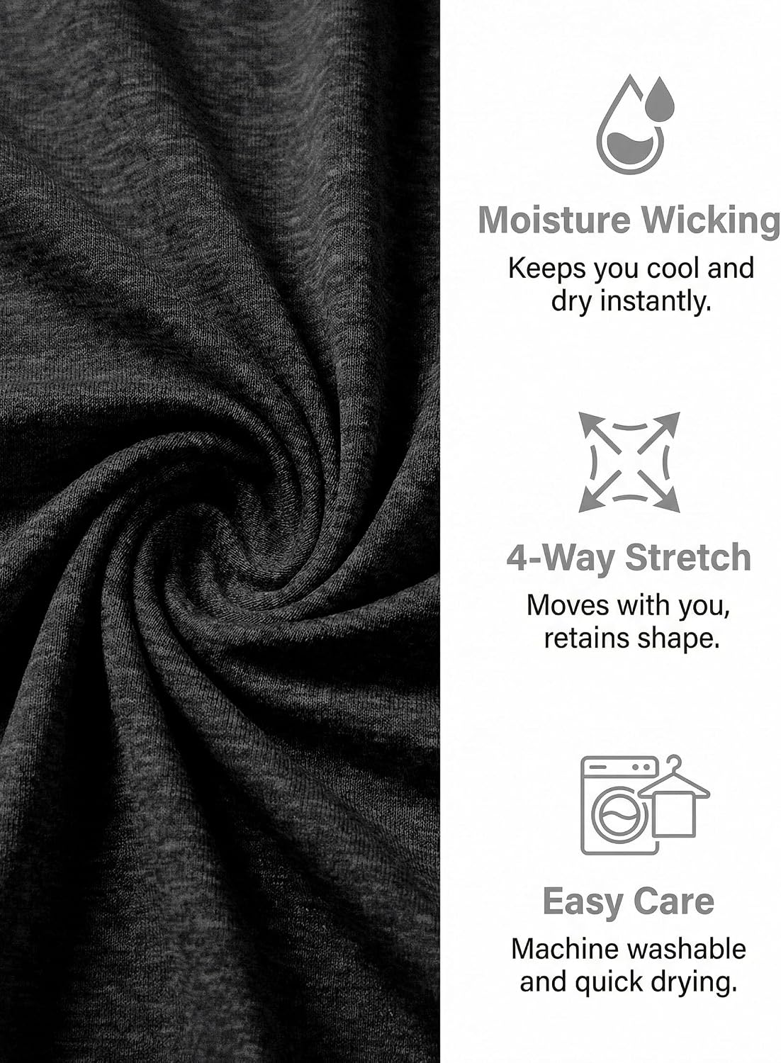 Thumbnail 3 de Wayleb Women's Quick Dry Sports T‑Shirt
