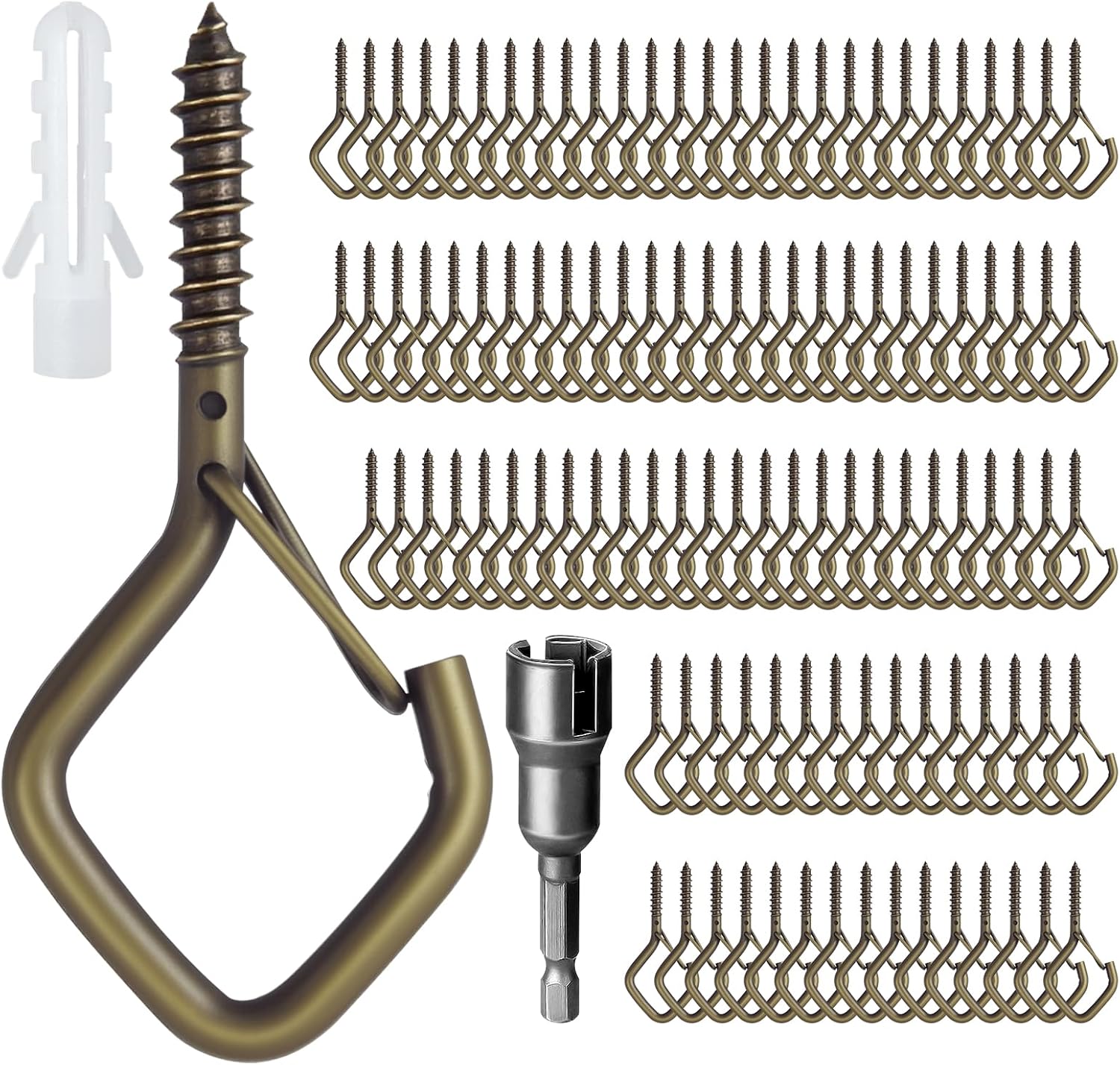 Ticway Q-Hanger Haken 110 Stück
