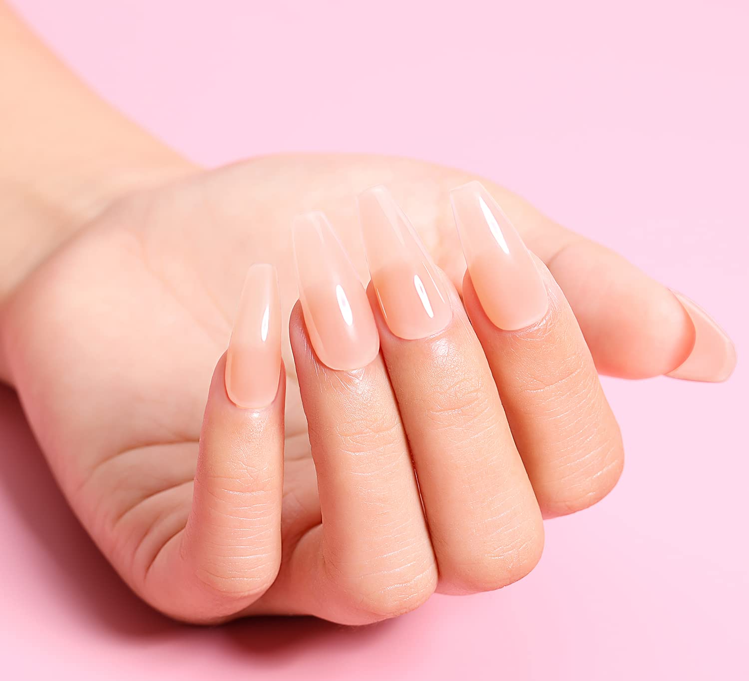 Detalle 2 de AIMEILI 163 8-in-1 Builder Base Gel, Nude Pink, 10ml