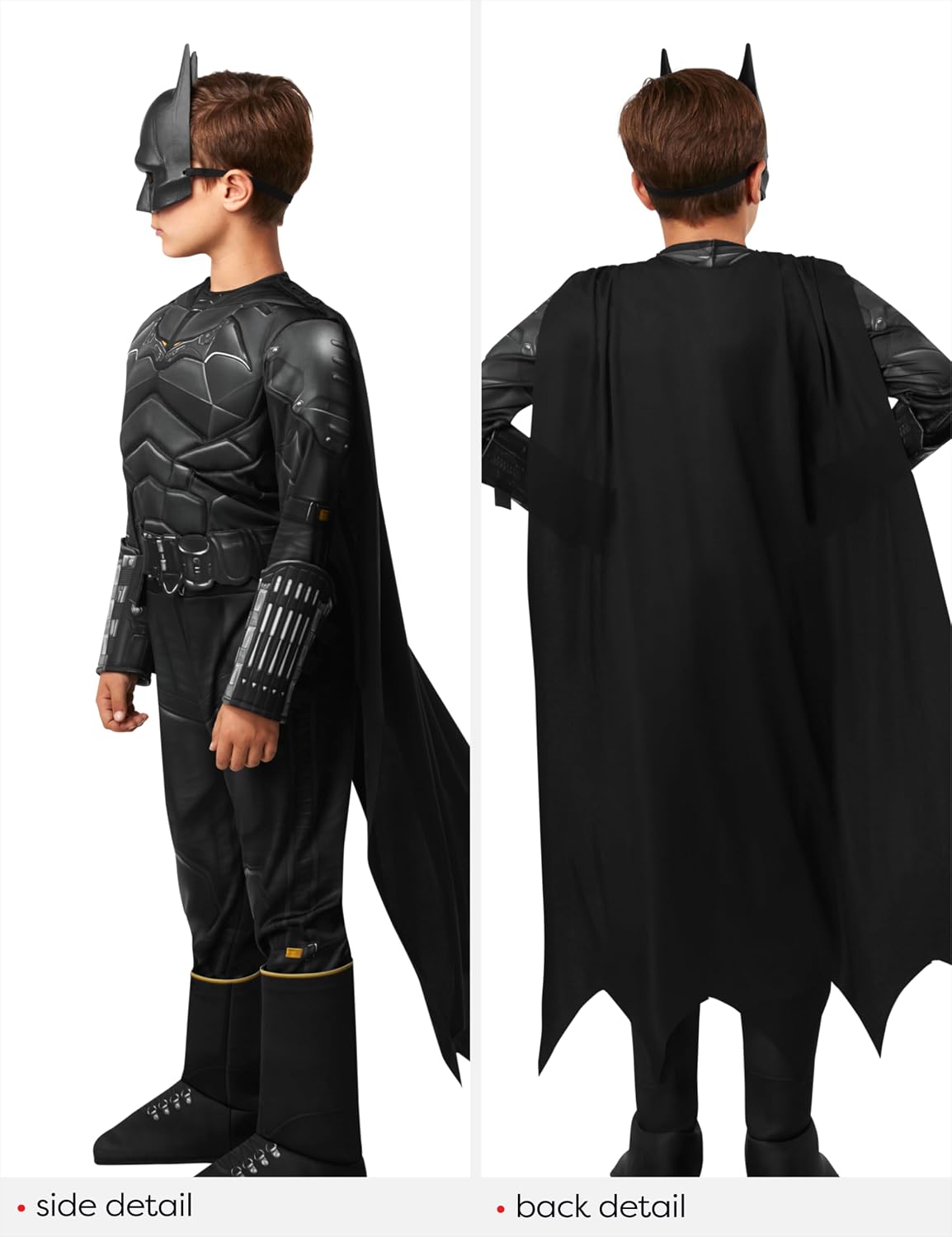 Detalle 2 de Rubies Batman Costume for Kids, Medium