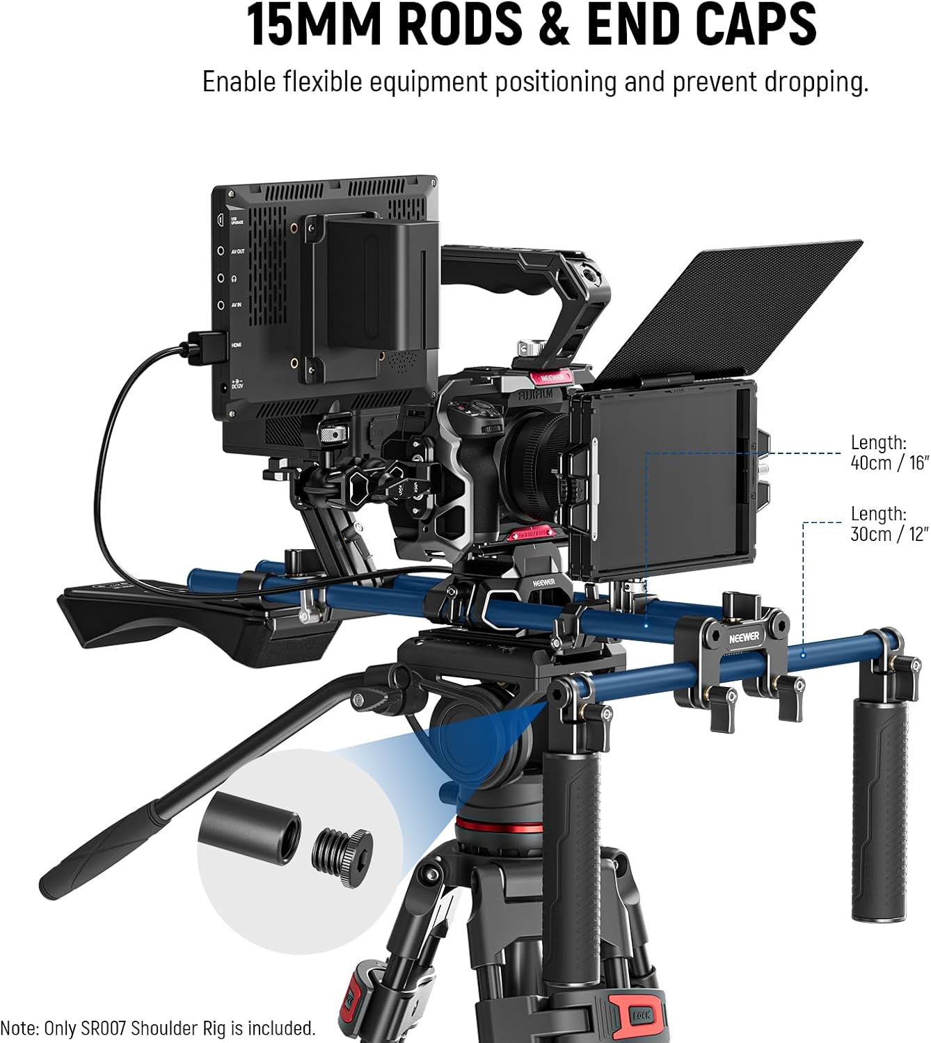 Thumbnail 4 de NEEWER Shoulder Mount Video Rig 40cm 🎥