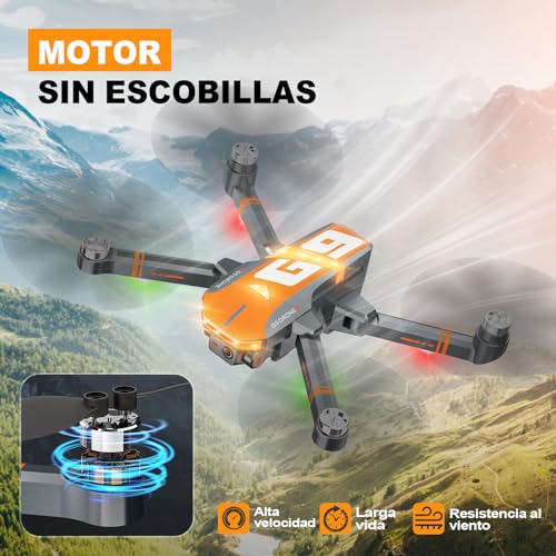 Detalle 2 de G9 GPS Drone 4K avec retour auto