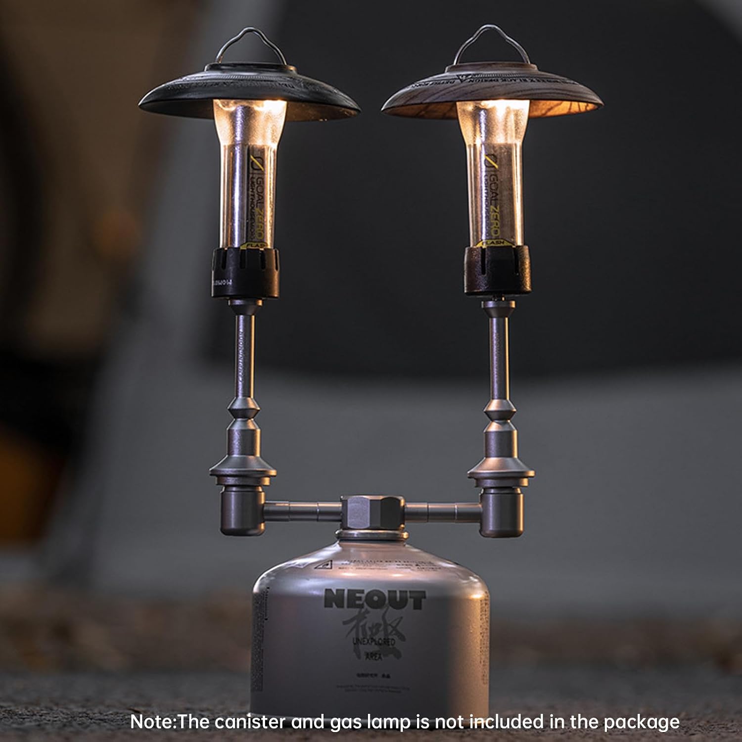 Thumbnail 6 de Camping Moon Two Supply One Gaskartuschen Adapter (EN417/Lindal) für Campinglaternen