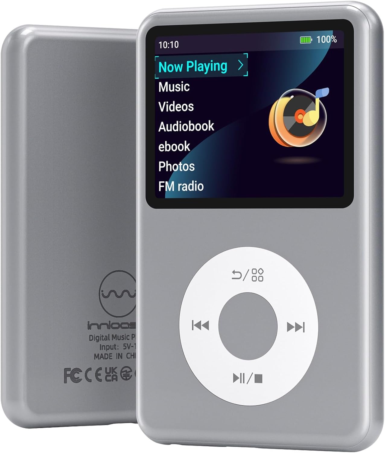 Detalle de 64GB MP3 Player with Bluetooth Y1: Portable Music, Video and Rockbox Compatibility