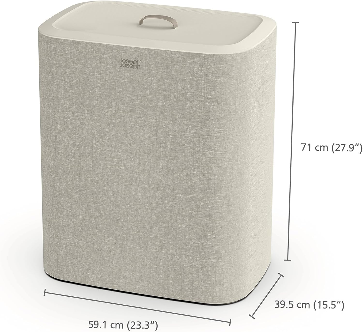 Thumbnail 1 de Joseph Joseph Tota 90-litre Laundry Separation Basket with lid