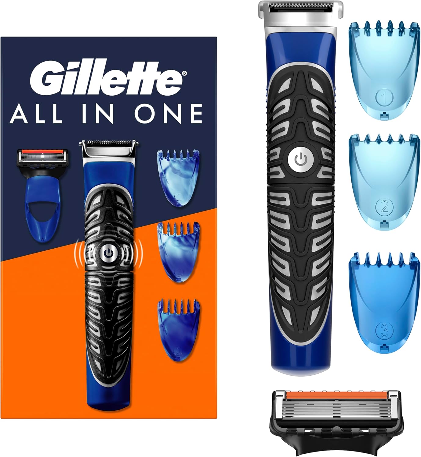Detalle de Gillette Recortadora Todo En 1 4 en 1 📏