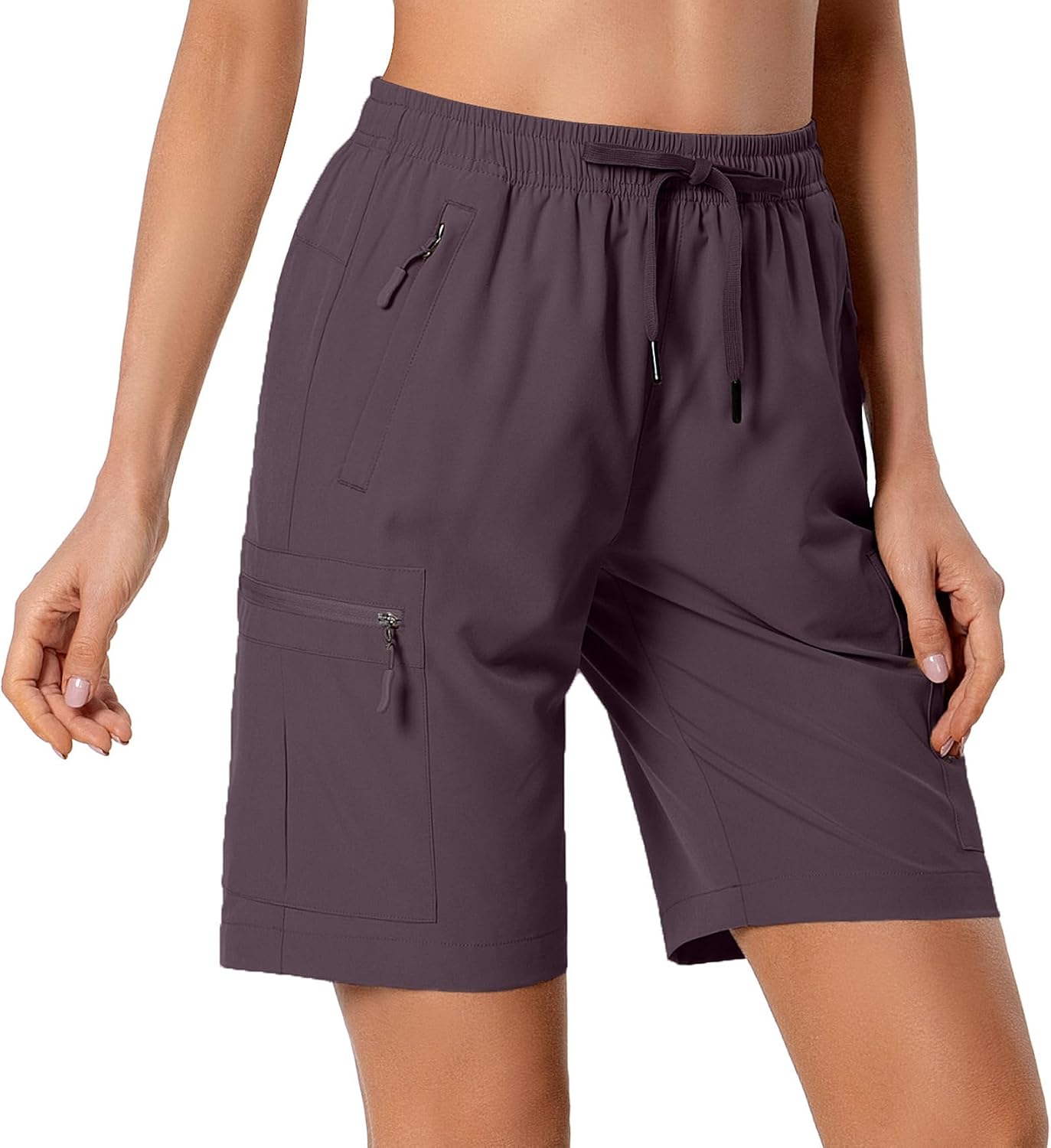 Thumbnail 1 de Hugut Women's Lightweight Hiking Cargo Shorts, Quick-Dry, Water-Resistant