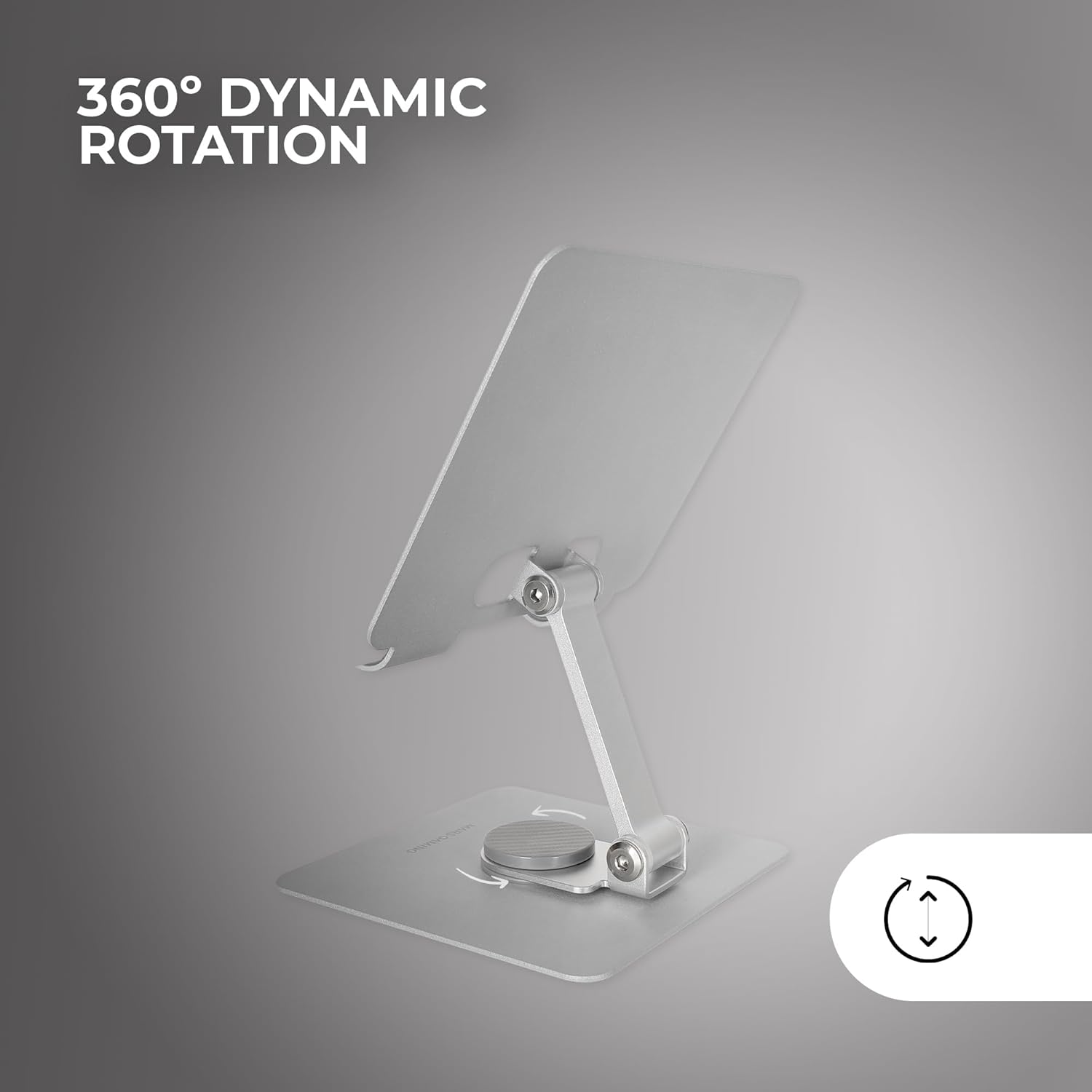 Detalle de Mars Gaming MA-RST supporto per tablet e convertibili 2in1 fino a 13" con rotazione 360° e altezza regolabile
