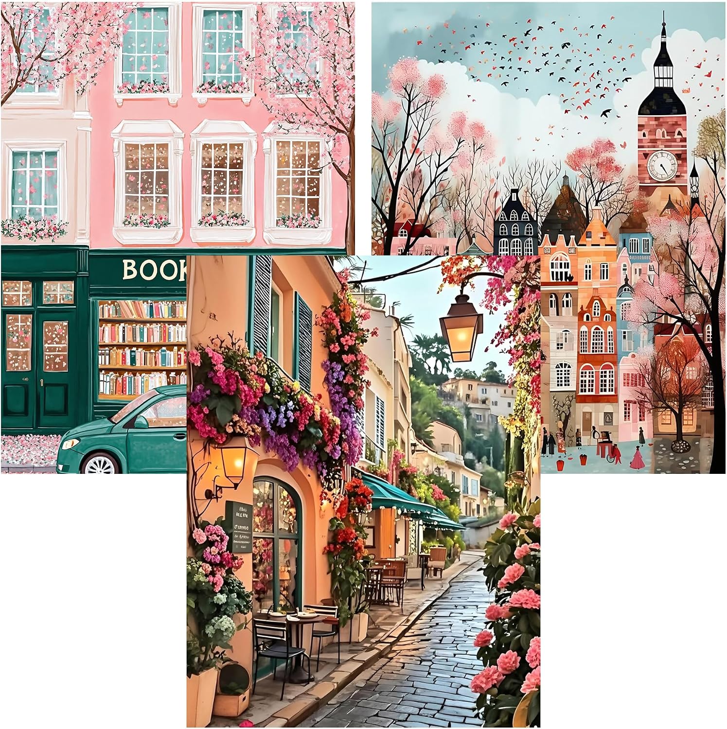 Detalle de HHMATITS Diamond Painting Kit, 12 x 16-Inch