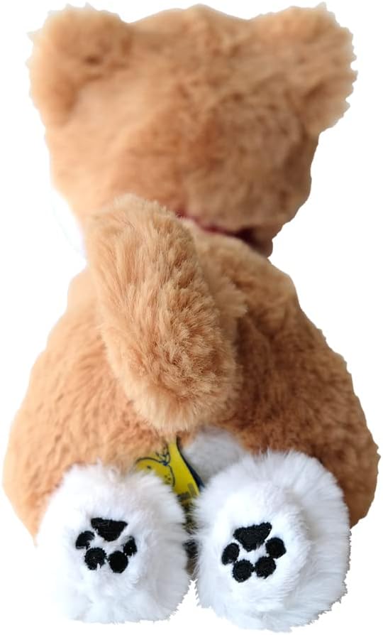 Detalle 2 de サンレモン ひざわんこ 柴犬 BE SS P-8092 ぬいぐるみ 10×26×13cm・おすわりやごろ寝のポーズに対応
