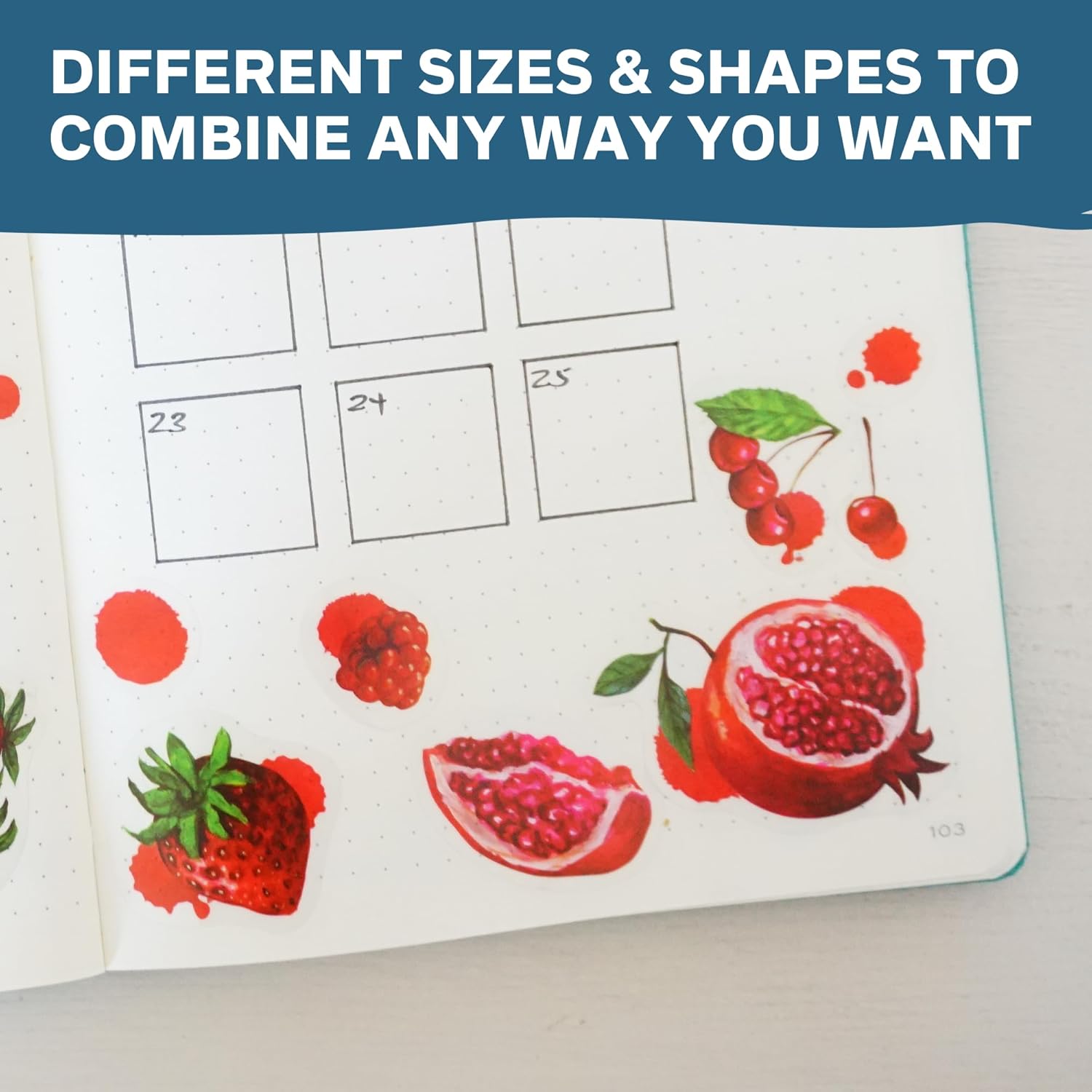 Thumbnail 6 de Monthly Calendar Planner Stickers 12 sheets 📒