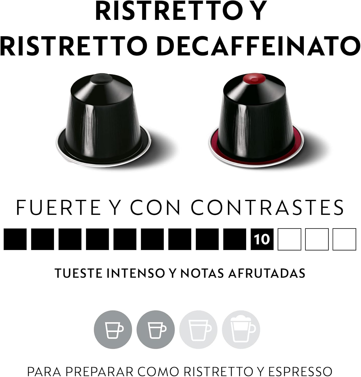 Thumbnail 1 de Nespresso Original Ristretto: 100 Cápsulas Intensas 🍵