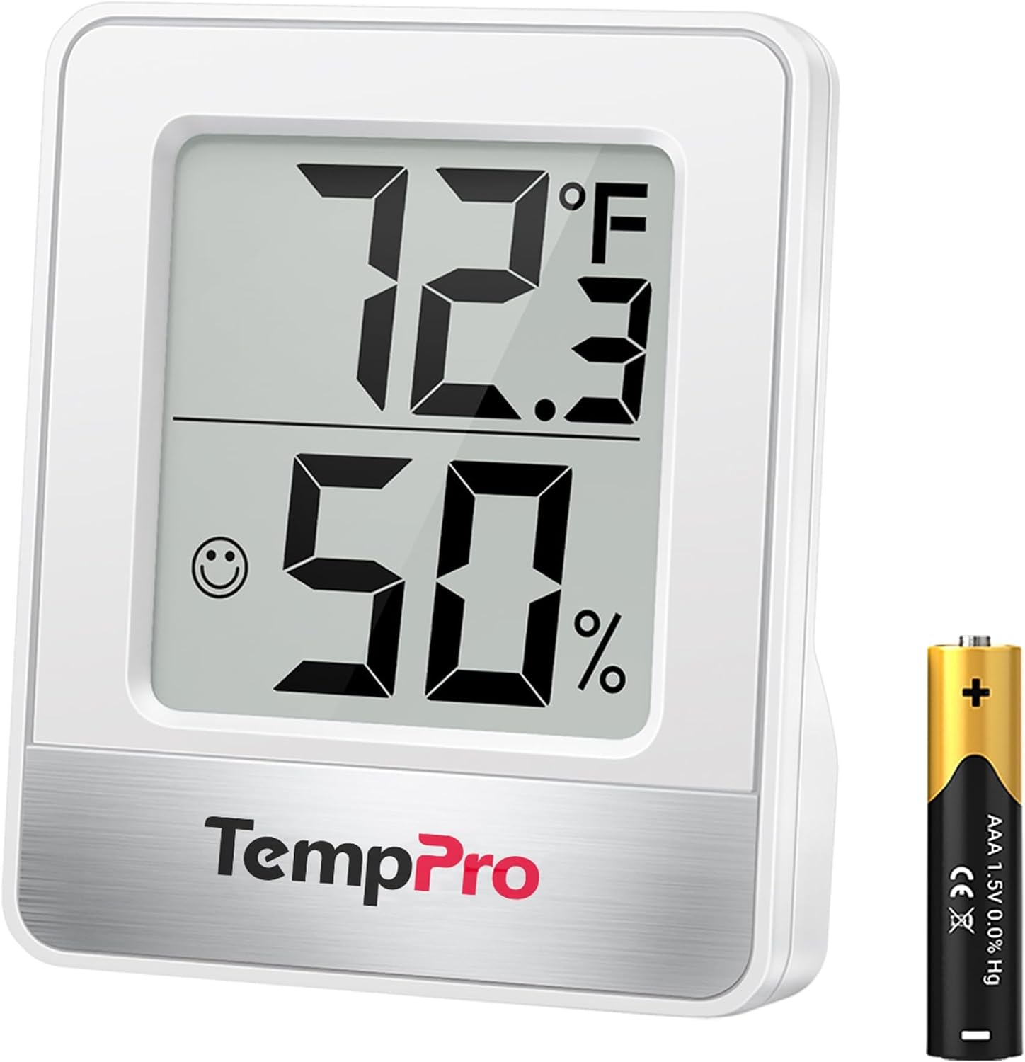 Detalle de TempPro TP49 Digital Hygrometer Indoor Thermometer
