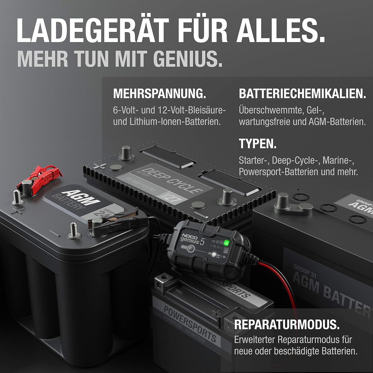 Thumbnail 4 de NOCO GENIUS5 5A Batterieladegerät