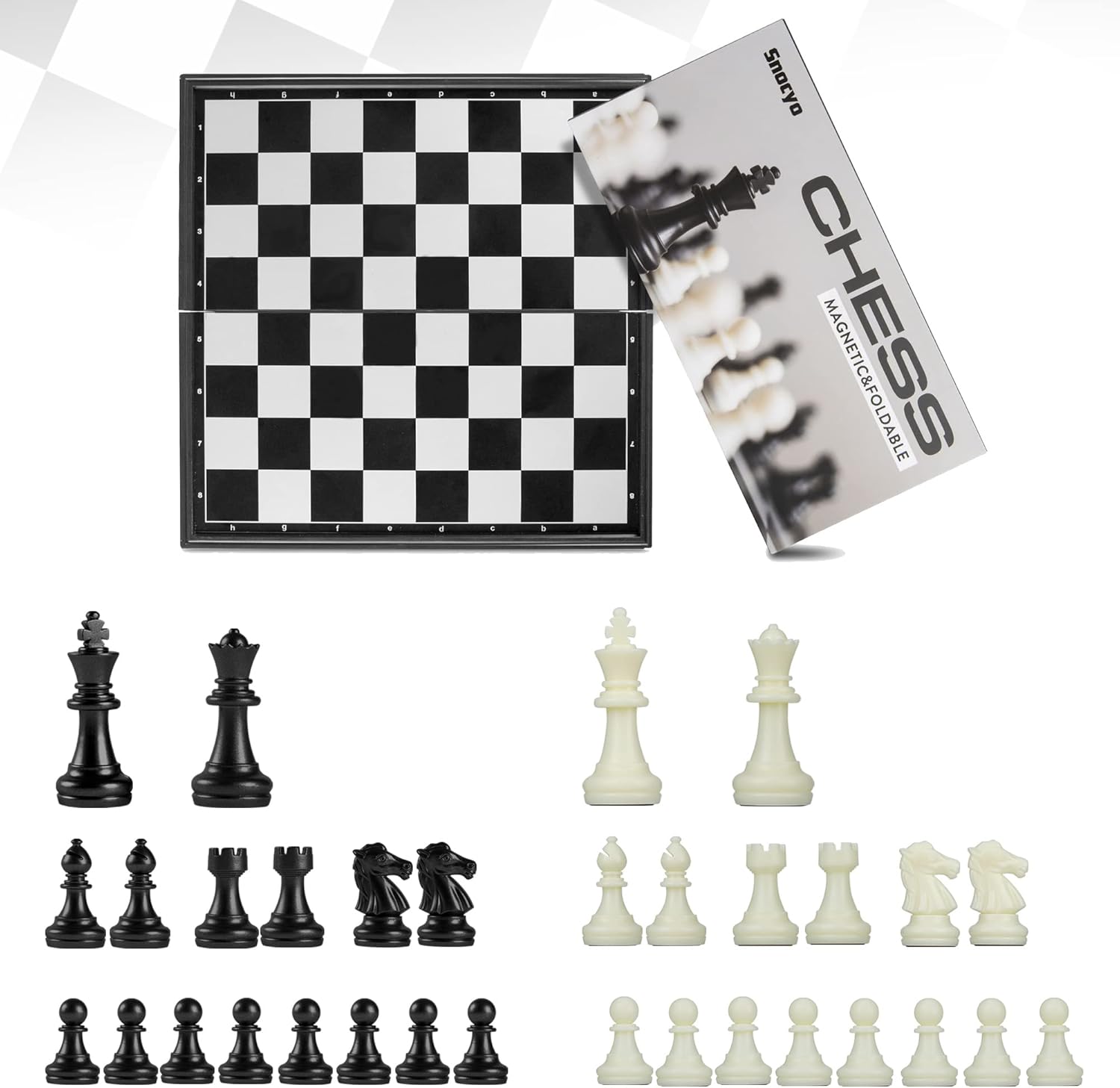 Thumbnail 6 de Snocyo Chess Set magnetic travel chess board ♟
