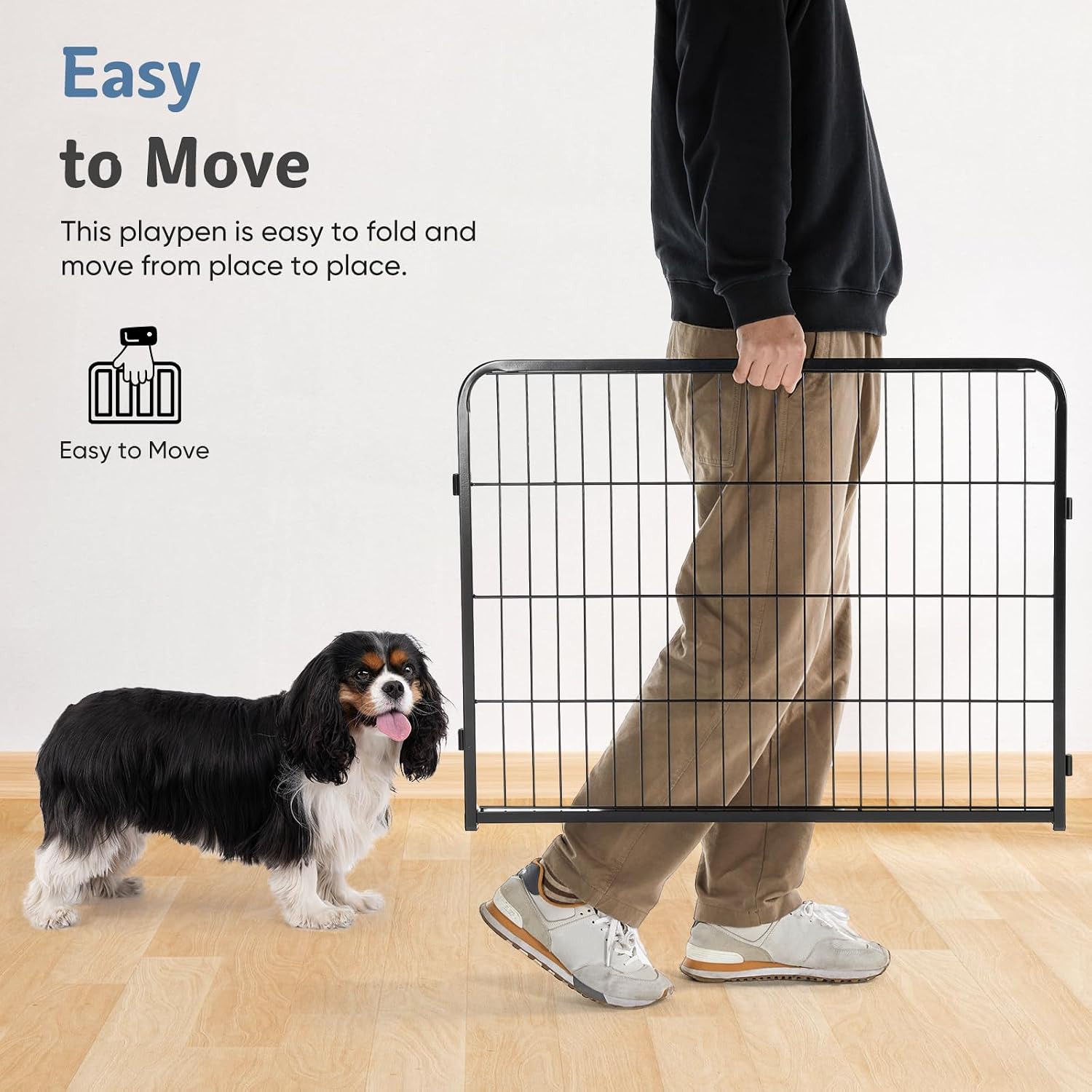 Thumbnail 2 de DUMOS Dog Playpen 24-Inch