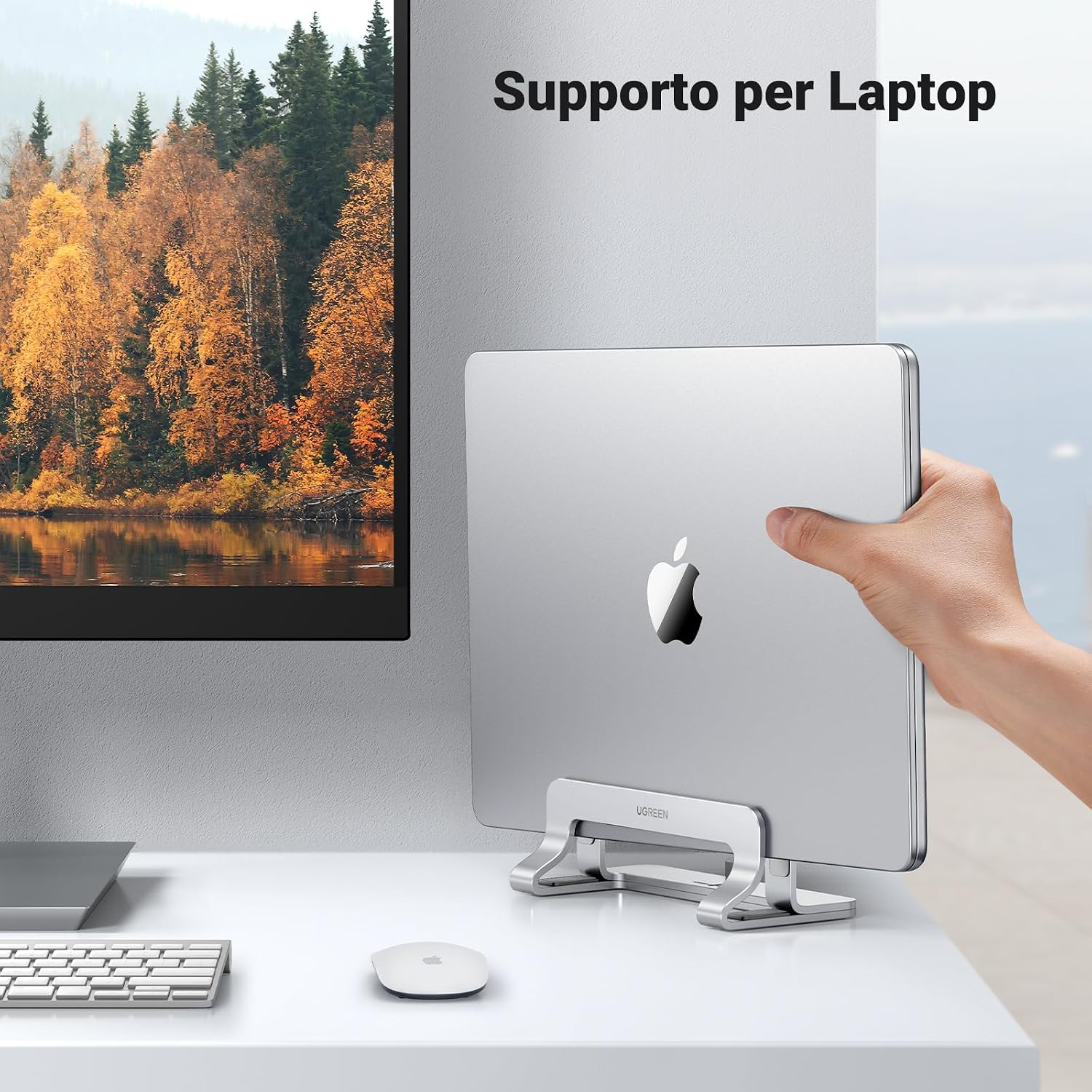 Thumbnail 1 de UGREEN Supporto verticale per laptop 15,6 pollici
