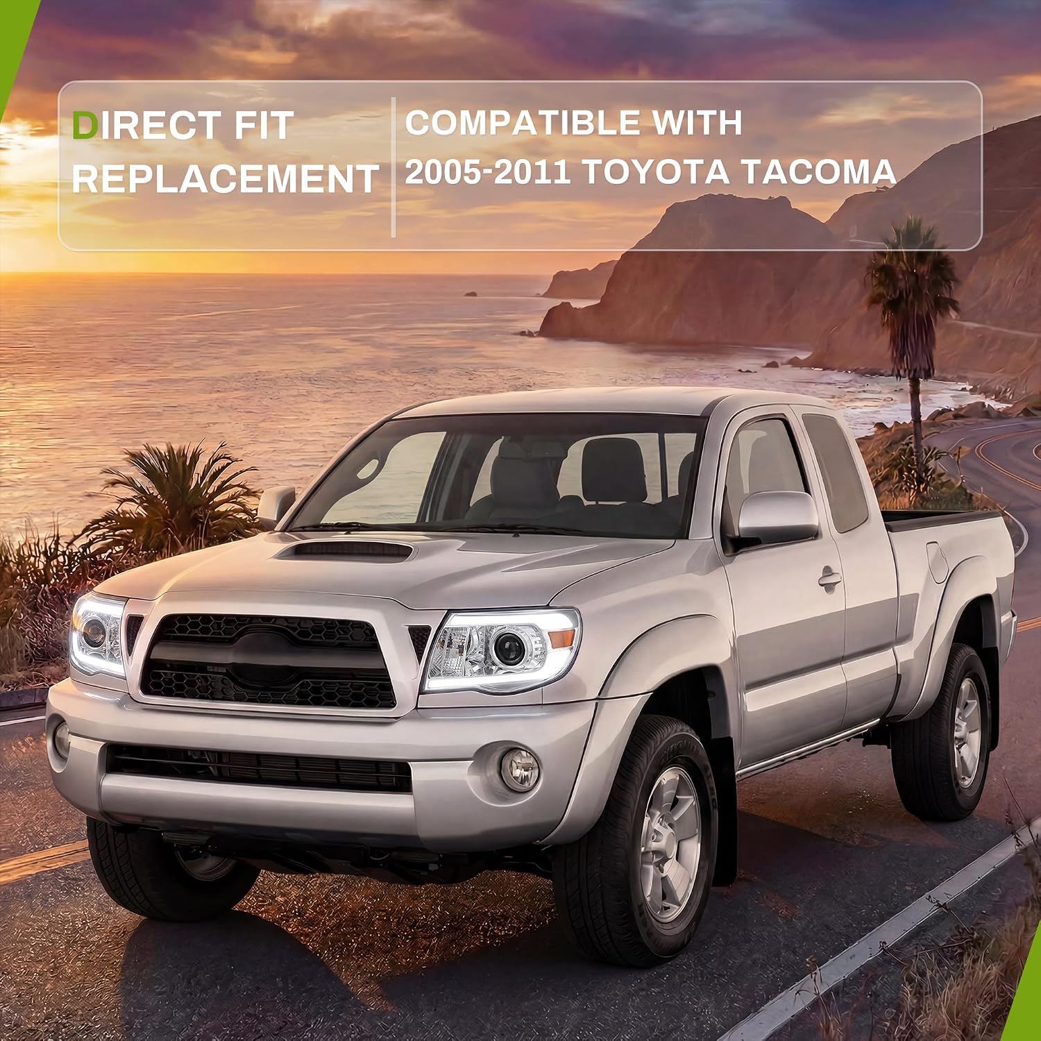 Detalle de AUTOSAVER88 Projector Headlights for Tacoma