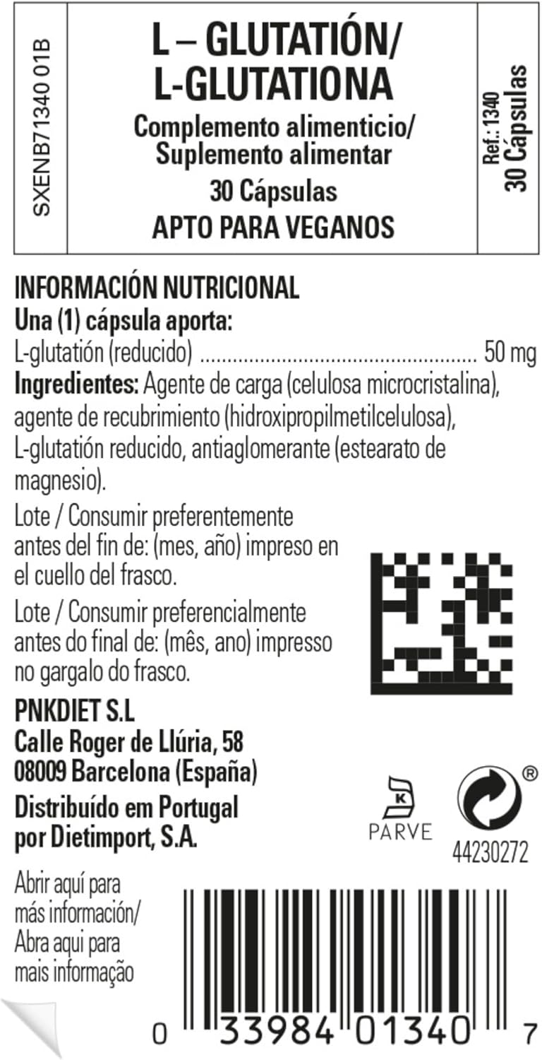 Thumbnail 2 de SOLGAR L-Glutatión Reducido 50 mg - 30 Cápsulas 🌱