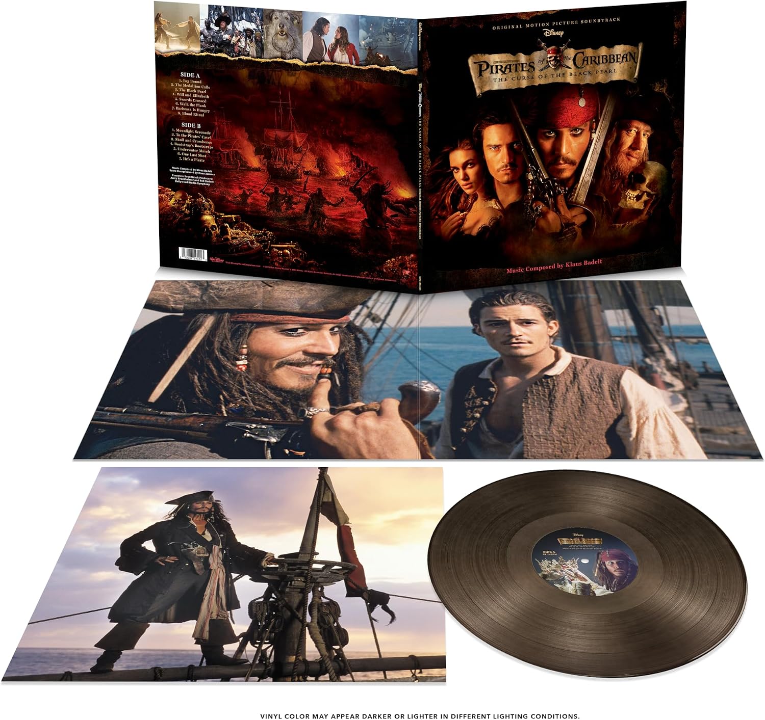 Detalle de UNIVERSAL MUSIC GROUP Pirates of the Caribbean: Curse of the Black Pearl Vinyl Soundtrack