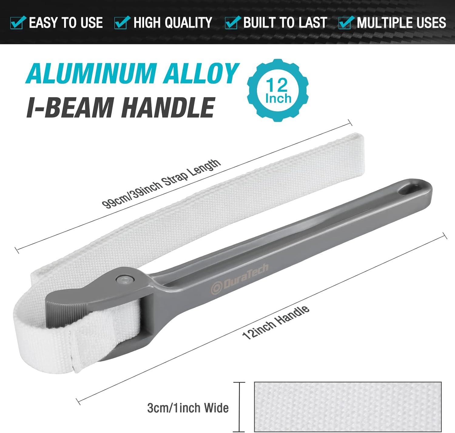 Thumbnail 1 de DURATECH 12" strap wrench for oil filters