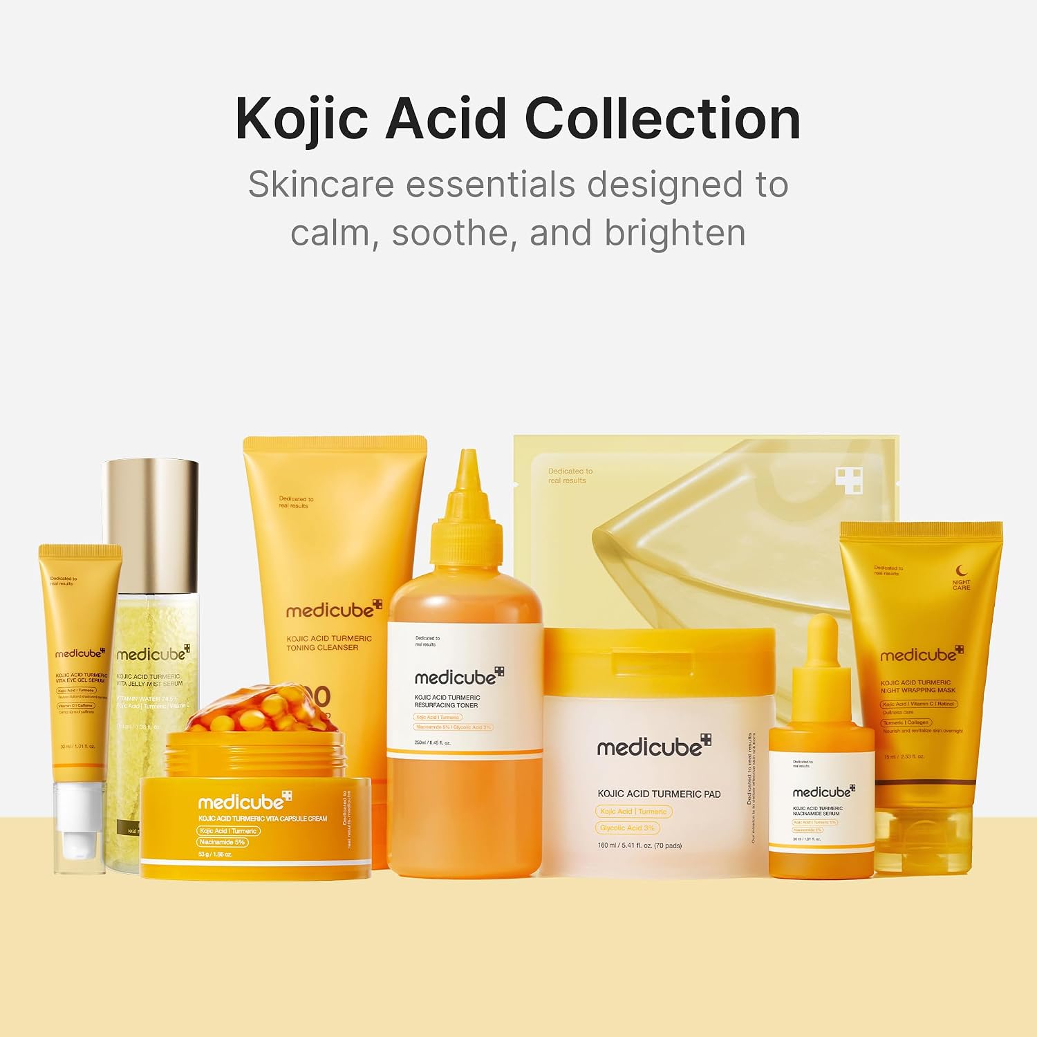 Thumbnail 6 de Medicube Turmeric Overnight Wrapping Peel-Off Maske – Kurkuma-Nachtmaske für Glass Skin über Nacht