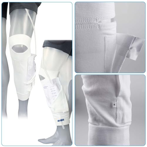 Detalle 2 de Support extensible pour sac à cathéter Behogan (taille M) – fixation fiable et discrète