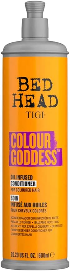 Detalle de TIGI BED HEAD Colour Goddess Conditioner - 600 ml: nutrimento e protezione per capelli colorati