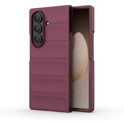 Detalle de BAILI Case per Samsung Galaxy Z Fold7: custodia protettiva in PC con fodera in microfibra