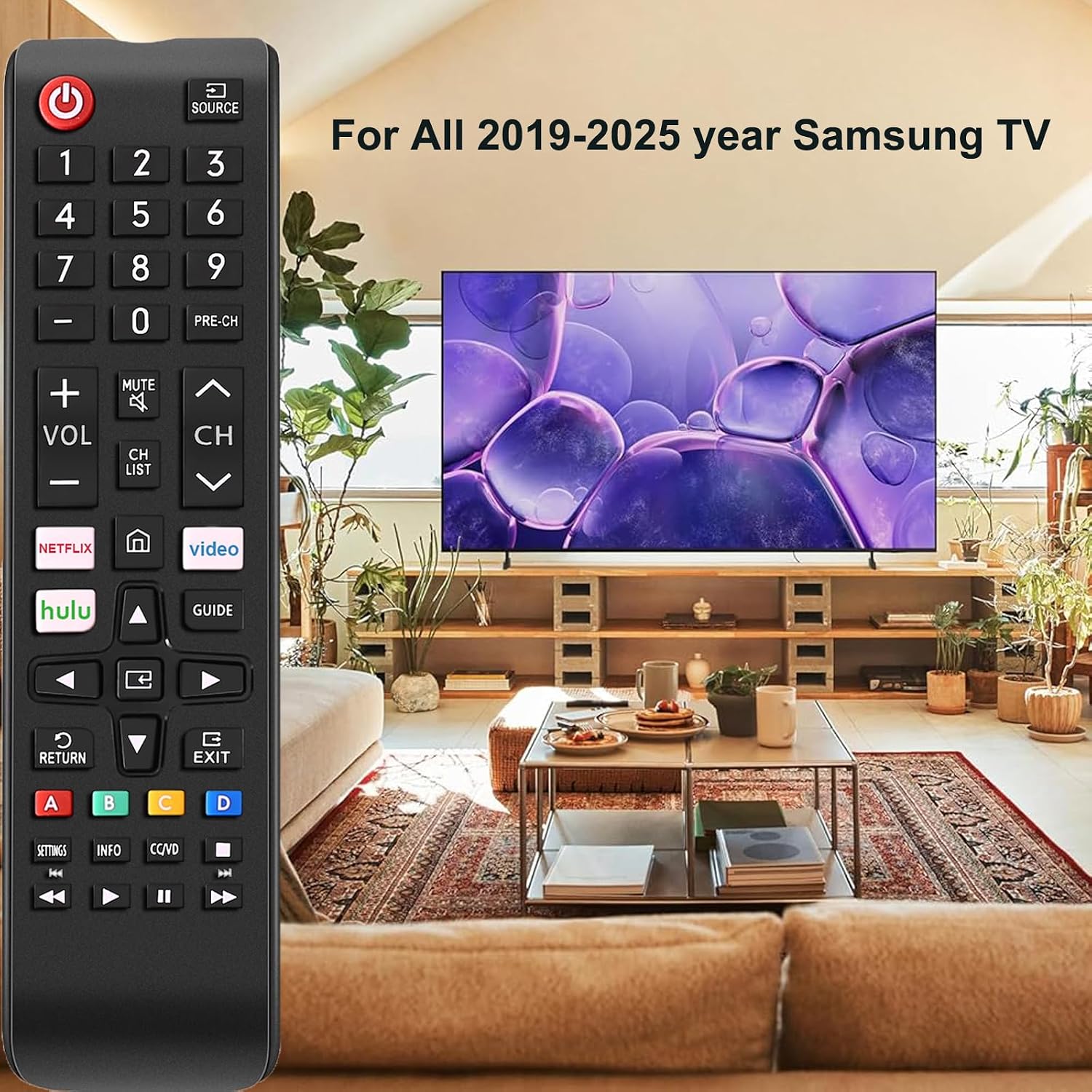 Thumbnail 4 de EONCHARM Universal Remote Control for Samsung TVs (IR) — No-Programming Replacement Remote
