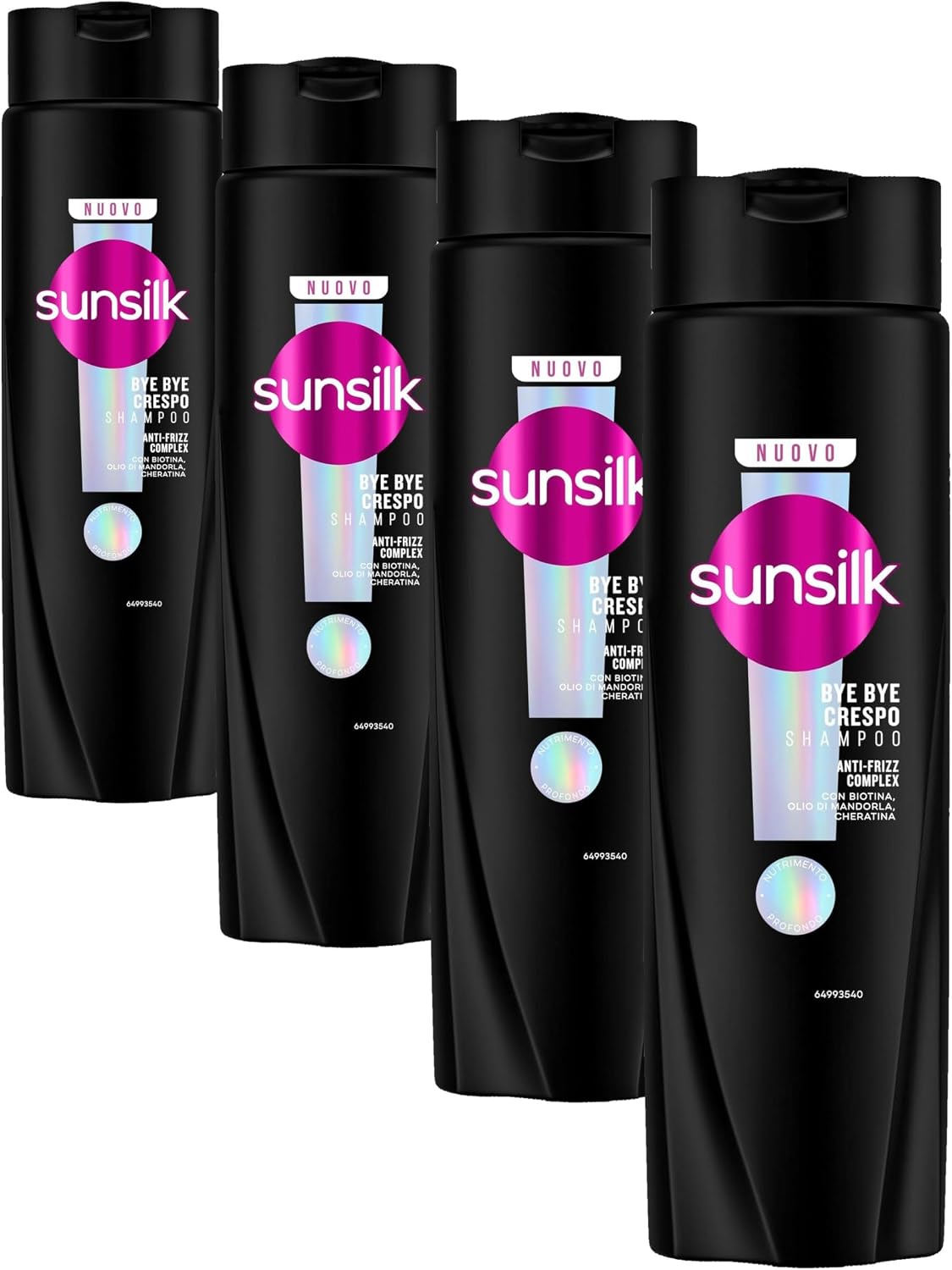 Detalle de Sunsilk Shampoo Bye Bye Crespo – Capelli Morbidi e Nutriti, 250 ml