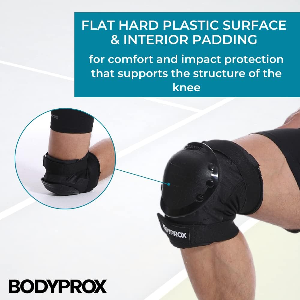 Detalle 2 de BODYPROX 3-in-1 Skate Protective Gear Set with Hard-Shell Pads and Wrist Guards