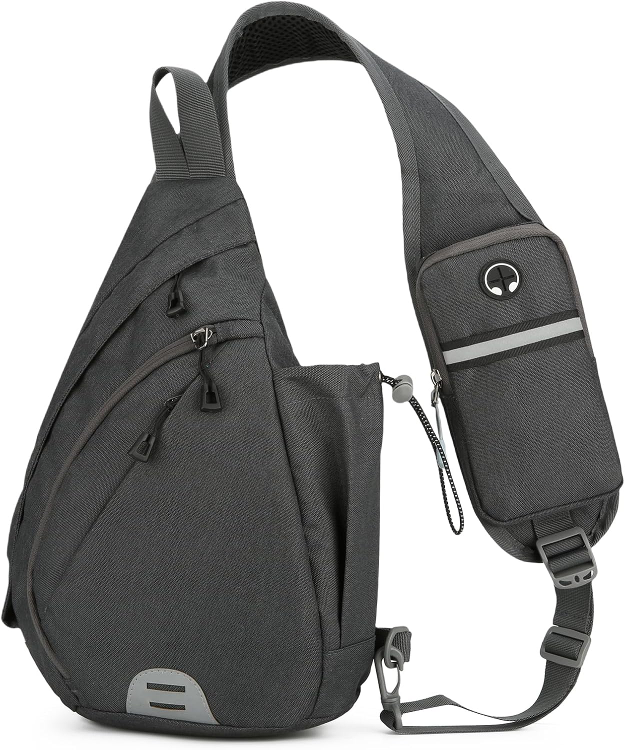 Detalle de Aucuu Sling Rucksack – Kleine Brusttasche Sling Bag für Alltag, Wandern und Reisen