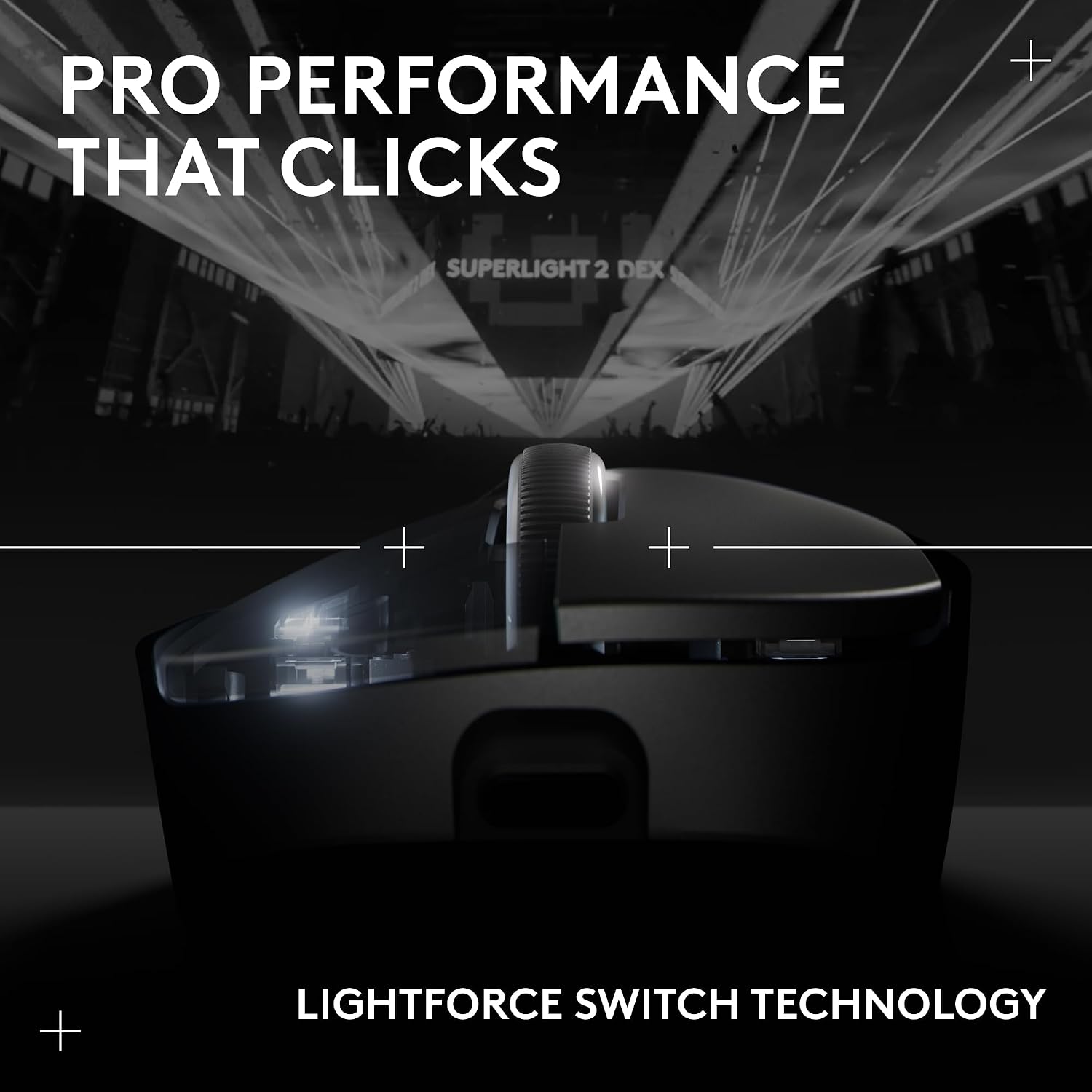 Thumbnail 6 de Logitech G PRO X Superlight 2 DEX Lightspeed Wireless Gaming Mouse