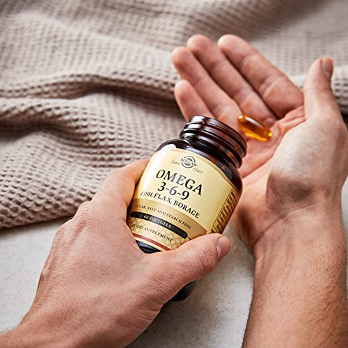 Thumbnail 4 de Solgar Omega 3-6-9 Cápsulas Blandas 🌿 60 Comprimidos