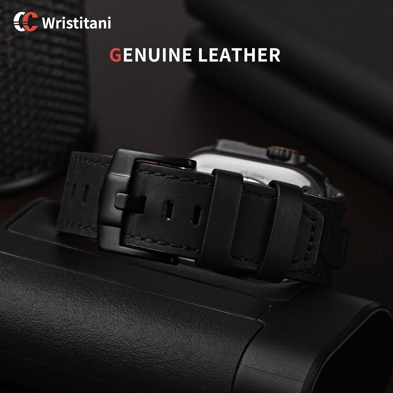 Detalle 2 de Wristitani Lederarmband 28mm