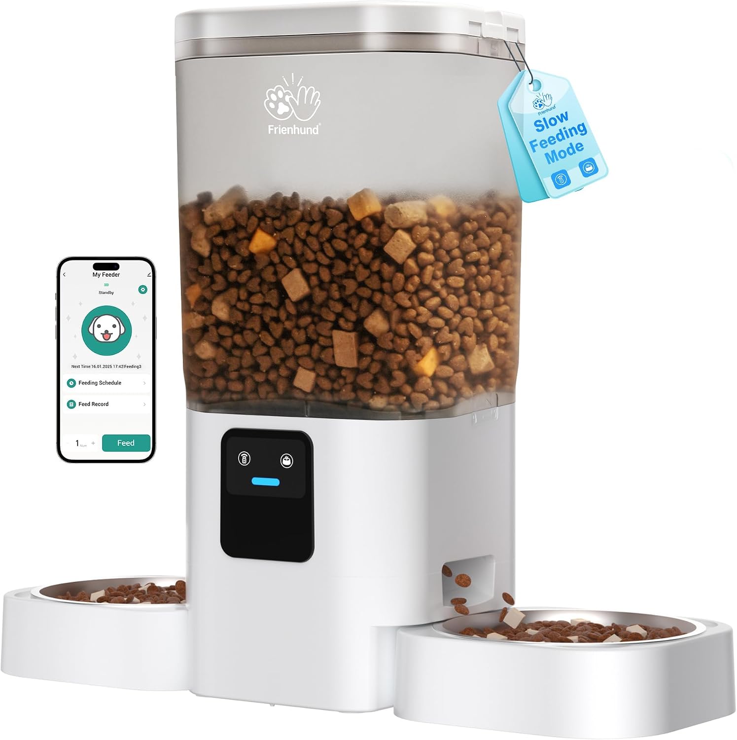 Detalle de Frienhund 5G WiFi Automatic Cat Feeder