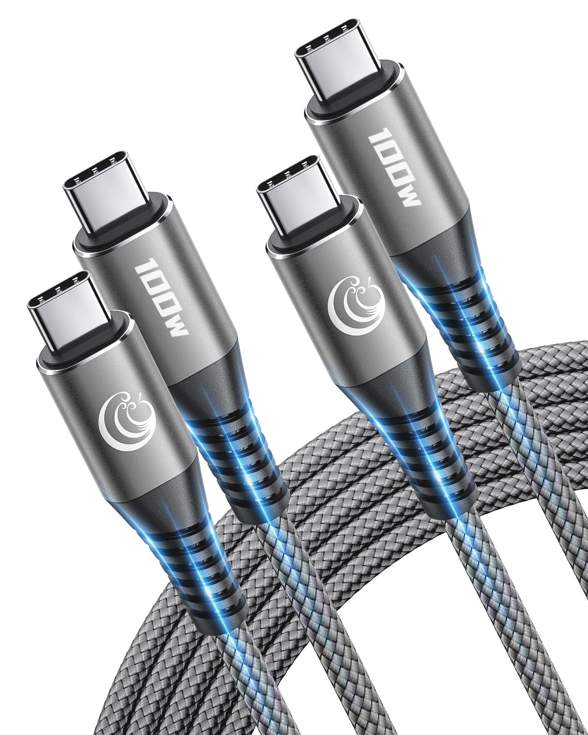 Detalle de USB C to USB C Cable 3m 2Pack 100W
