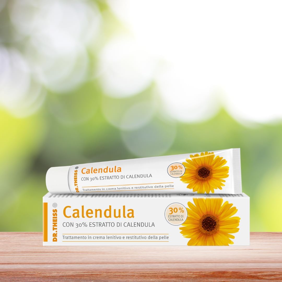 Detalle 1 de Dr. Theiss Calendula-crème 30% voor droge, gevoelige huid, 50 ml