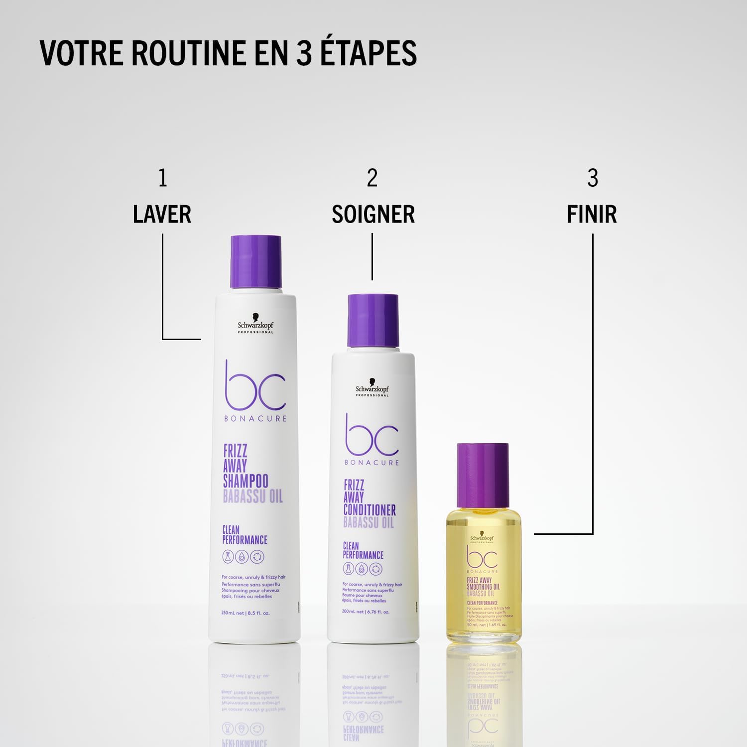 Thumbnail 6 de Schwarzkopf Professional Bonacure Frizz Away Conditioner (Cheveux crépus/frisés) à l’huile de babassu, effet anti-humidité 200 ml